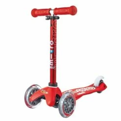 Micro Mini Deluxe Scooter Red -Zippi shop Micro Mini Deluxe Scooter Red 3