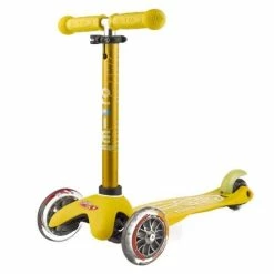 Micro Mini Deluxe Scooter Yellow -Zippi shop Micro Mini Deluxe Scooter Yellow 2
