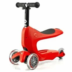 Micro Mini2Go Deluxe Plus Scooter Red -Zippi shop Micro Mini2Go Deluxe Scooter Plus Red 2