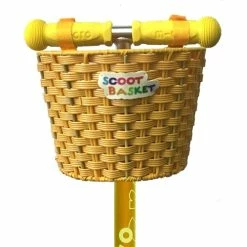 Micro Scooter Bike Basket Yellow