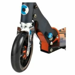 Micro Speed Plus Scooter Black And Orange -Zippi shop Micro Speed Scooter Black Orange 2