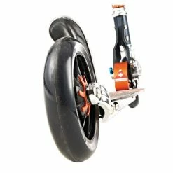 Micro Speed Plus Scooter Black And Orange -Zippi shop Micro Speed Scooter Black Orange 3