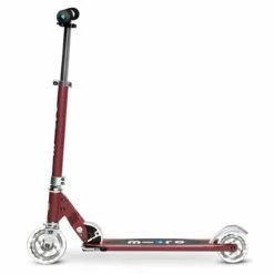 Micro Sprite Light Up LED Scooter Autumn Red -Zippi shop Micro Sprite Light Up LED Scooter Autumn Red 3