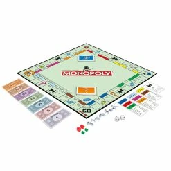 Hasbro Gaming Monopoly Classic Board Game -Zippi shop Monoply Classic Board Game 3