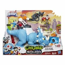 Hasbro Gaming Playskool Heroes Chomp Squad Doc Tops And Sam Scrubs -Zippi shop Playskool Heroes Chomp Squad Doc Tops and Sam Scrubs 2