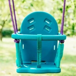 Plum Play Plum 2-In-1 Baby Swing Set Purple/Teal 7 Plum Play Plum 2-In-1 Baby Swing Set Purple/Teal -Zippi shop Plum 2 In 1 Baby Swing Seat Purple Teal 3