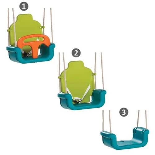 Plum Play Plum 3-In-1 Growing Baby Swing Seat With Lime Hangers 2 Plum Play Plum 3-In-1 Growing Baby Swing Seat With Lime Hangers - Image 2