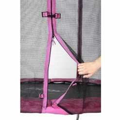 Plum Play Plum 4.5FT Junior Trampoline With Enclosure Net Pink 9 Plum Play Plum 4.5FT Junior Trampoline With Enclosure Net Pink -Zippi shop Plum 4.5FT Junior Trampoline With Enclosure Net Pink 4