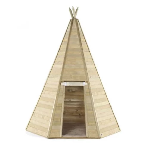 Plum Play Plum Grand Wooden Teepee Hideaway 1 Plum Play Plum Grand Wooden Teepee Hideaway