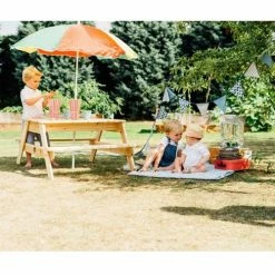 Plum Play Plum Kids Picnic Table With Umbrella -Zippi shop Plum Kids Picnic Table with Umbrella 3