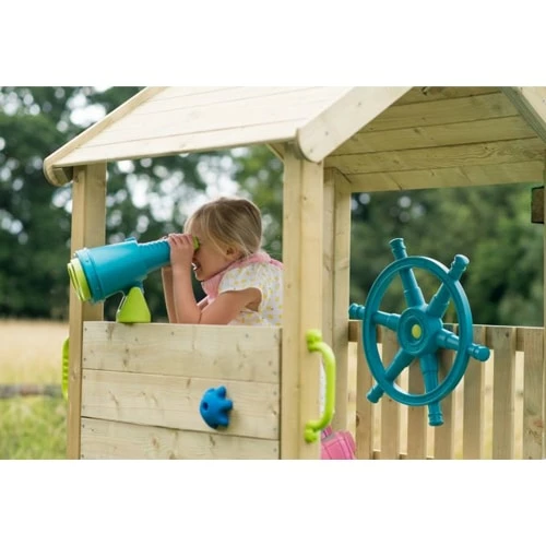 Plum Play Plum Lookout Tower Wooden Climbing Frame With Swings 3 Plum Play Plum Lookout Tower Wooden Climbing Frame With Swings - Image 3