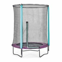 Plum Play Plum Trolls 4.5FT Junior Trampoline And Enclosure With Sound