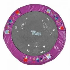 Plum Play Plum Trolls 4.5FT Junior Trampoline And Enclosure With Sound -Zippi shop Plum Trolls 4.5FT Junior Trampoline And Enclosure With Sound 3