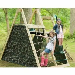 Plum Play Plum Wooden Climbing Pyramid With Slide 8 Plum Play Plum Wooden Climbing Pyramid With Slide -Zippi shop Plum Wooden Climbing Pyramid With Slide 4