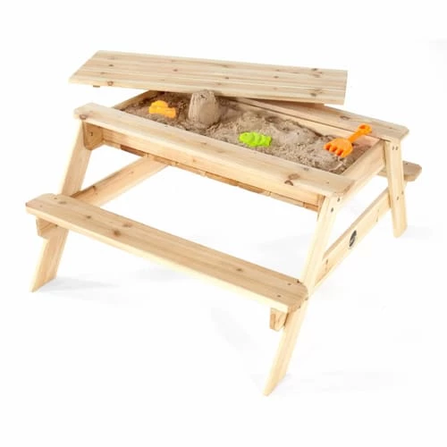 Plum Play Plum Wooden Sand And Picnic Activity Table 2 Plum Play Plum Wooden Sand And Picnic Activity Table - Image 2