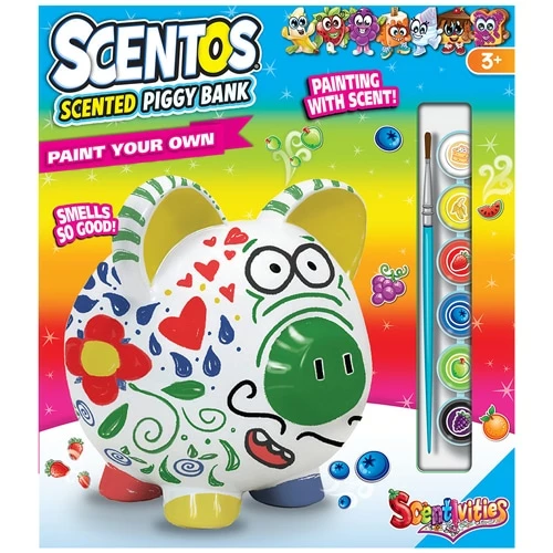 Misc Scentos Scented Paint Your Own Piggy Bank 1 Misc Scentos Scented Paint Your Own Piggy Bank