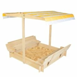 Lifespan Kids Lifespan Skipper Sandpit With Orange Canopy