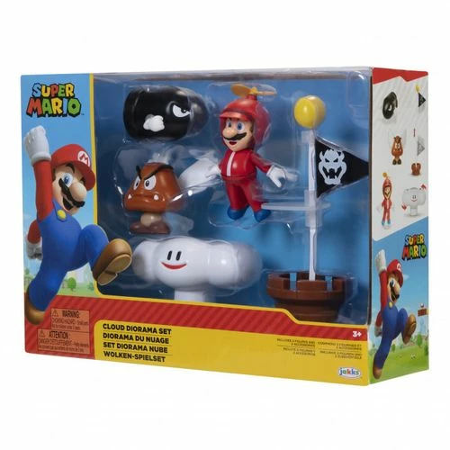 Misc Super Mario 2.5 Inch Cloud Diorama Set World Of Nintendo 2 Misc Super Mario 2.5 Inch Cloud Diorama Set World Of Nintendo - Image 2