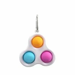Misc Triangle Sensory Fidget Toy Keychain Assorted