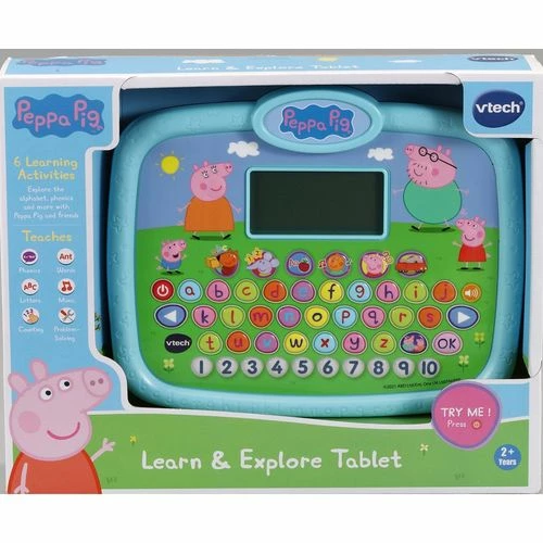 Vtech Peppa Pig Learn And Explore Tablet 2 Vtech Peppa Pig Learn And Explore Tablet - Image 2