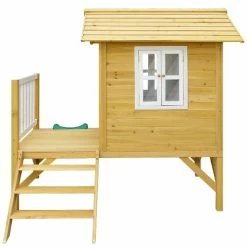 Lifespan Kids Wallaby 2 Cubby House With Green Slide -Zippi shop Wallaby 2 Cubby House with Green Slide 04