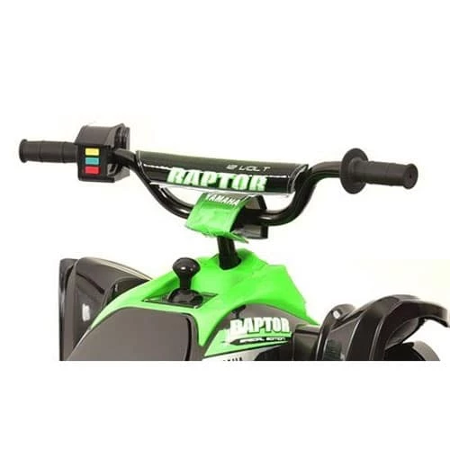 Yamaha 12 Volt Electric Raptor Quad Bike ATV Green 4 Yamaha 12 Volt Electric Raptor Quad Bike ATV Green - Image 4
