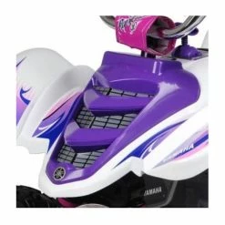 Yamaha 12 Volt Electric Raptor Quad Bike ATV White And Pink -Zippi shop Yamaha 12 Volt Electric Raptor Quad ATV White and Pink 4