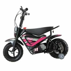 Misc Zippi Ride Kids Electric Bike With Training Wheels Pink