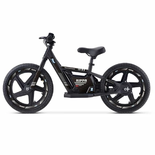 Zippi Electric Zippi Rippa 16β³ Kids Electric Balance Bike Black Standard Kit 1 Zippi Electric Zippi Rippa 16β³ Kids Electric Balance Bike Black Standard Kit