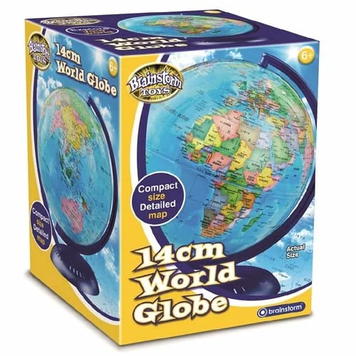 Misc Brainstrom Toys World Globe 14CM 1 Misc Brainstrom Toys World Globe 14CM