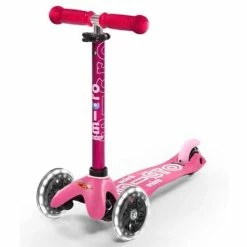 Micro Mini Deluxe Led Scooter Pink 7 Micro Mini Deluxe Led Scooter Pink -Zippi shop micro mini deluxe led scooter pink 3