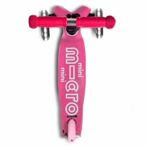 Micro Mini Deluxe Led Scooter Pink 4 Micro Mini Deluxe Led Scooter Pink - Image 4