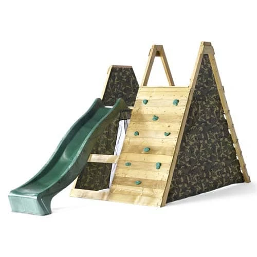 Plum Play Plum Wooden Climbing Pyramid With Slide 1 Plum Play Plum Wooden Climbing Pyramid With Slide